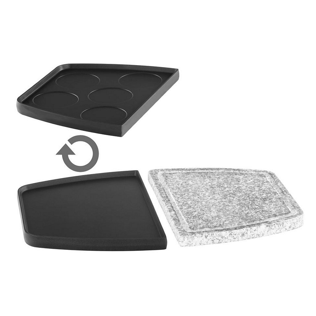 Cloer 6435 Raclettegrill met Natuursteen 1200W - Image 4