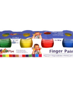 Creafun Vingerverf 4 X 140 Gram