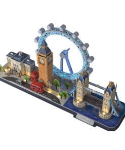 Alternative view of Cubic Fun 3D LED Puzzel City Line London 107 Stukjes