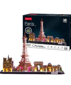 Cubic Fun 3D LED Puzzel Parijs 115 Stukjes