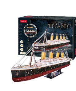 Cubic Fun 3D LED Puzzel Titanic 266 Stukjes