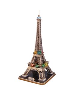 Alternative view of Cubic Fun 3D LED Puzzel de Eifeltoren 84 Stukjes