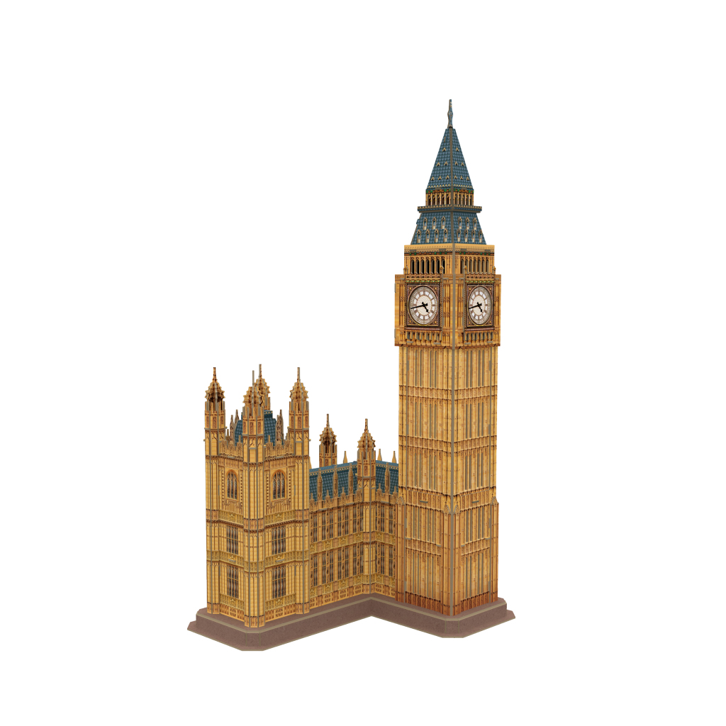 Cubic Fun National Geographic 3D Puzzel Big Ben 94 Stukjes - Afbeelding 2