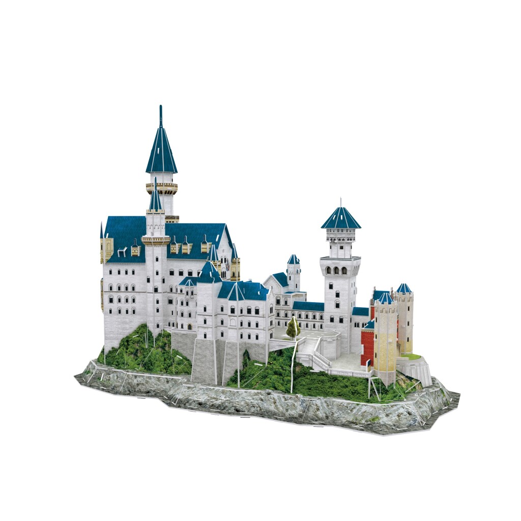 Cubic Fun National Geographic 3D Puzzel Neuschwanstein 121 Stukjes - Afbeelding 2