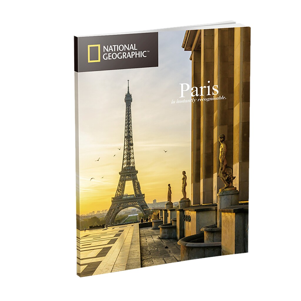 Cubic Fun National Geographic 3D Puzzel Notre-Dame Parijs 128 Stukjes - Afbeelding 4