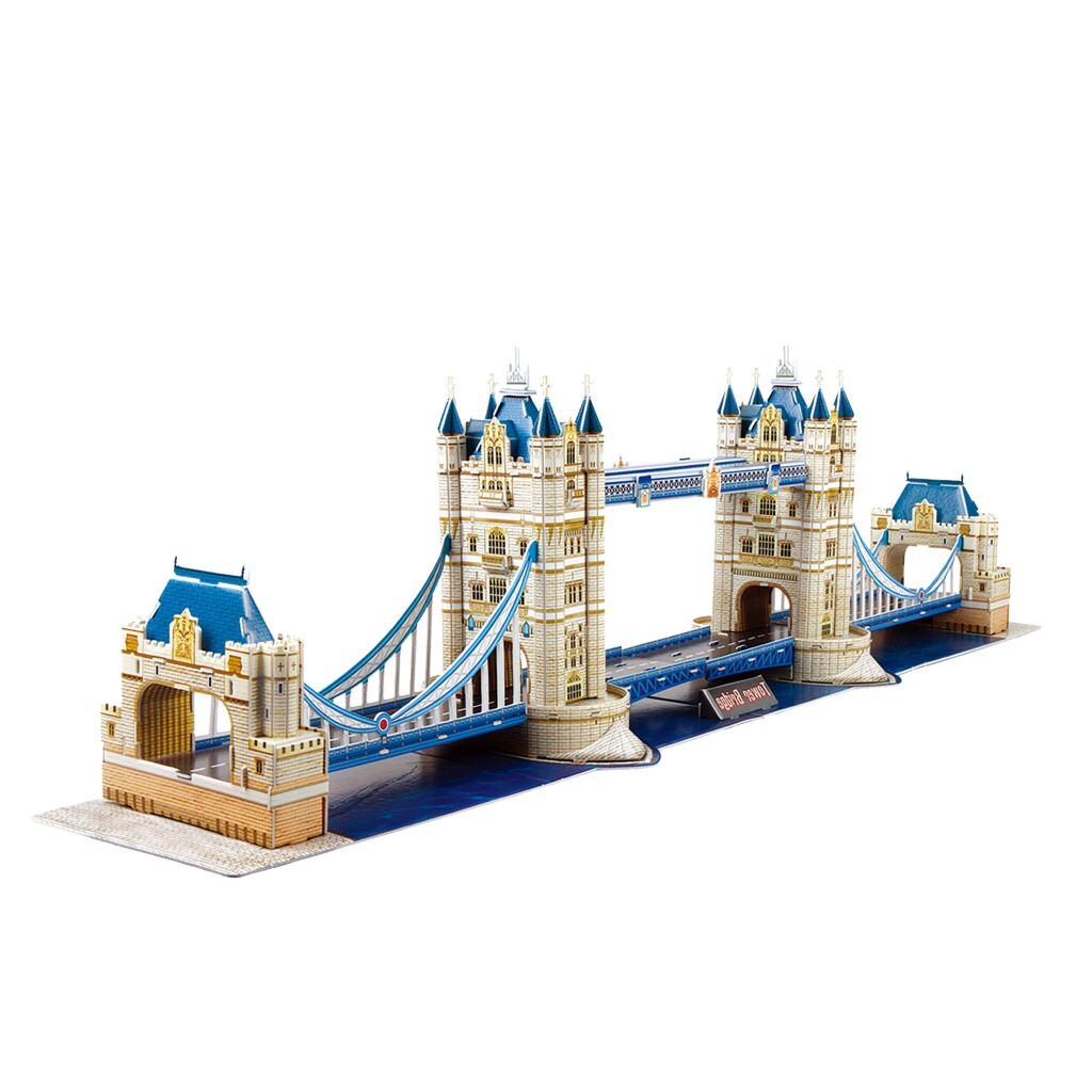 Cubic Fun National Geographic 3D Puzzel The Tower Bridge London 120 Stukjes - Afbeelding 2