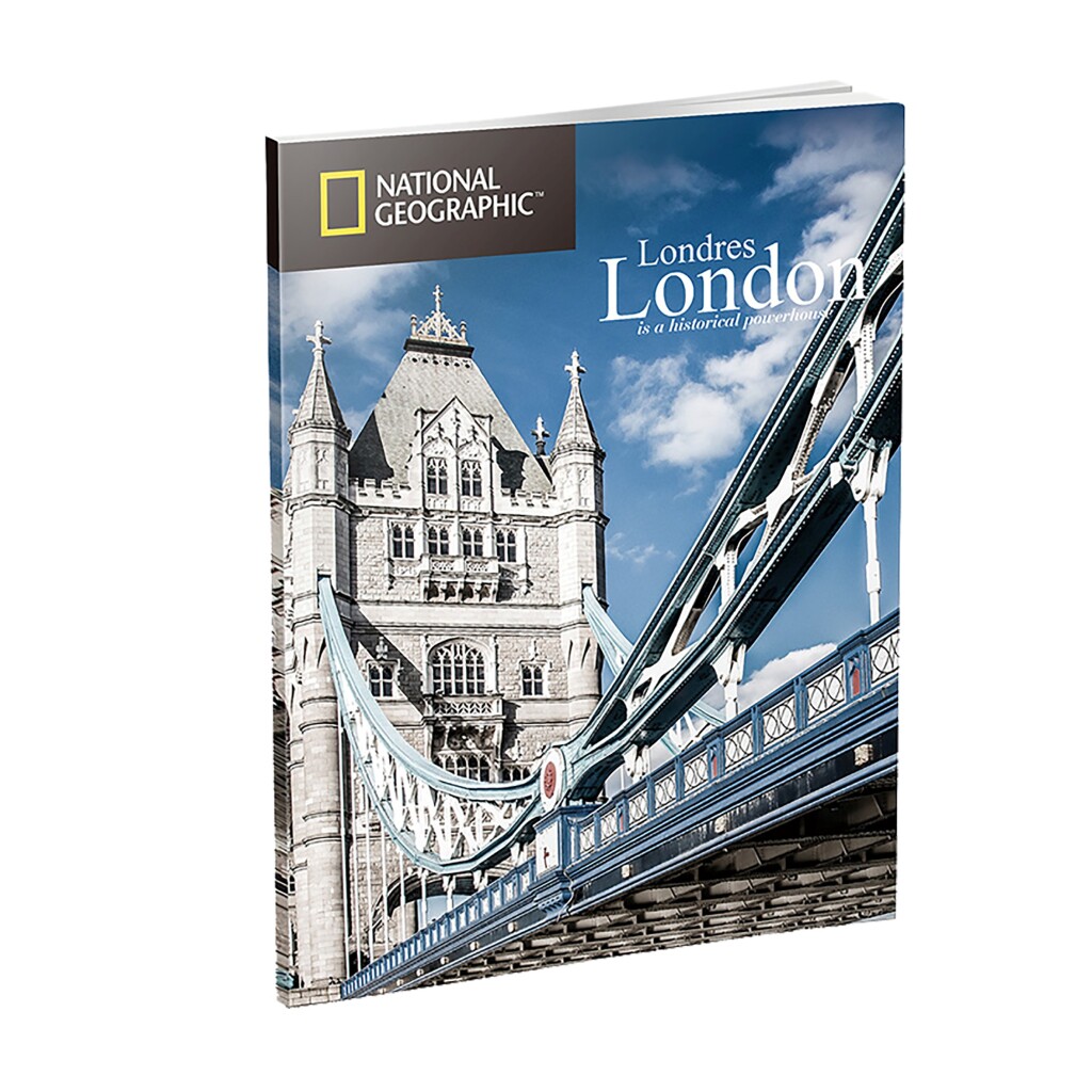 Cubic Fun National Geographic 3D Puzzel The Tower Bridge London 120 Stukjes - Afbeelding 4
