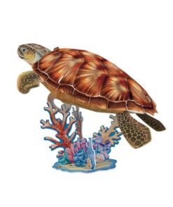 Alternative view of Cubic Fun National Geographic 3D Puzzel Zeeschildpad 31 Stukjes