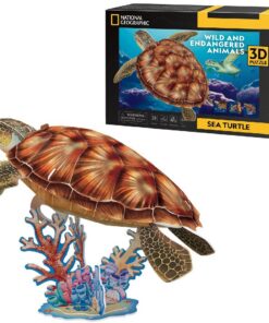 Cubic Fun National Geographic 3D Puzzel Zeeschildpad 31 Stukjes