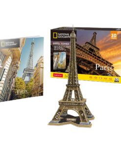 Cubic Fun National Geographic 3D Puzzel de Eifeltoren 80 Stukjes