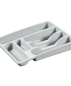 Curver Bestekbak 6-Vaks 36x29x6 cm Grijs