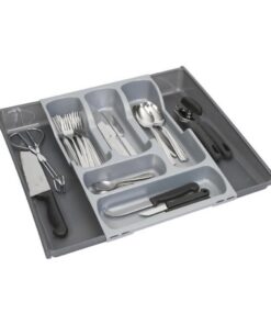 Alternative view of Curver Bestekbak Uitschuifbaar 7-vaks Grijs/Antraciet