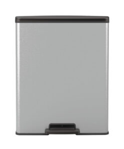 Curver Decobin Pedaalemmer 65L Zilver Metallic