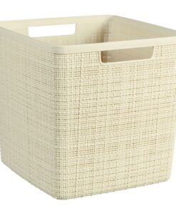 Curver Opbergmand Jute-Look 17L Cr&egrave;me