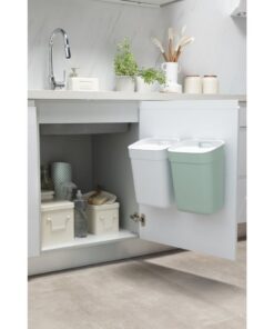 Alternative view of Curver Ready To Collect Prullenbak 10L Groen/Grijs