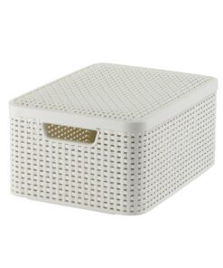 Curver Style Opbergmand met Deksel 18L Wit