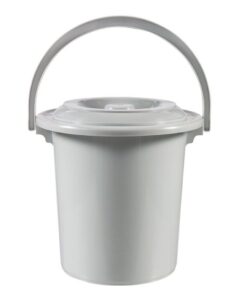 Curver Toiletemmer 10L Lichtgrijs