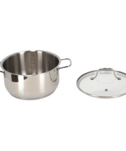 Alternative view of Daily Home Pannenset 7-delig RVS/Glas