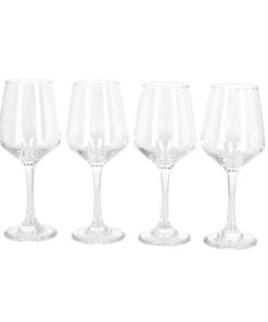 Daily Home Wijnglazen 400 ml 4 Stuks Transparant