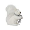 Decoratie Eekhoorn 20x11x24 cm Wit