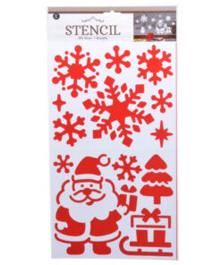 Decoris Kerstfiguren Stencils Assorti
