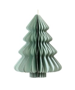 Decoris Papieren Boom 15x20 cm Mintgroen