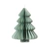 Decoris Papieren Boom 15x20 cm Mintgroen