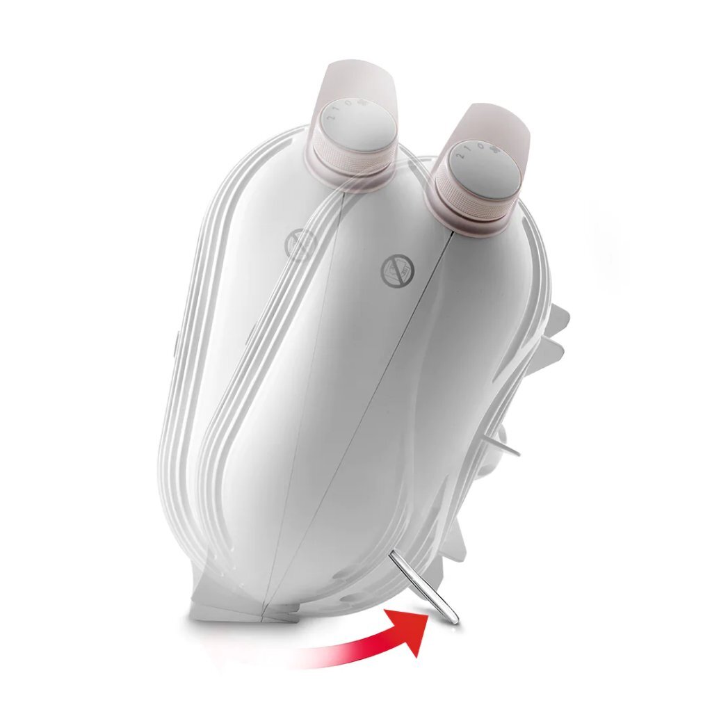 Delonghi HFS30B24.W Ventilatorkachel Wit - Image 3