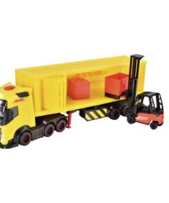 Dickie Toys DHL Vrachtwagen + Heftruck + Licht en Geluid