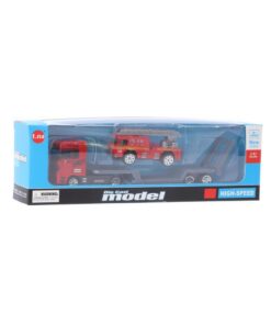 Alternative view of Die-Cast Transporter + Voertuig Assorti