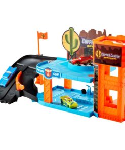 Alternative view of Disney Cars Garage Glow Racers + 3 Auto's