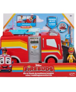 Disney Junior Firebuds Bo en Flash Brandweerwagen + Geluid