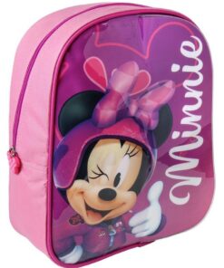 Disney Minnie Mouse Rugzak met Schrijfgedeelte + 2 Markers 25x31x10 cm Roze
