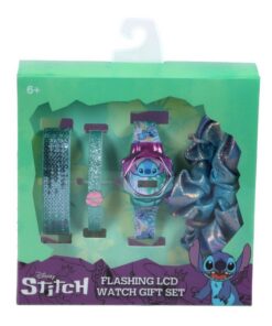 Disney Stitch LCD-Horloge Cadeauset
