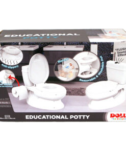 Alternative view of Dolu Educatief Kinder Toilet met Geluid Wit