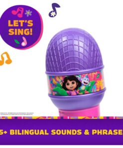 Alternative view of Dora Microfoon + Geluid Paars/Roze