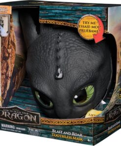 Dreamworks How To Train Your Dragon Blast and Roar Toothless Masker + Licht en Geluid