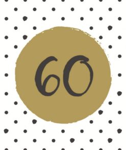 Duni Servetten 60 33x33 cm 20 Stuks Goud/Wit/Zwart