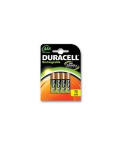 Duracell 5000394090231 Batterij Oplaadbaar Set Van 4xAAA