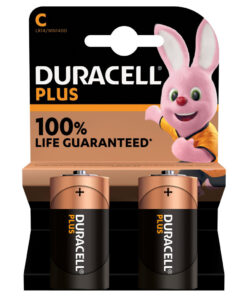 Duracell Alka Plus 100% C X2