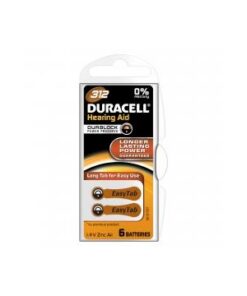 Duracell DA312 Hoortoestel Batterijen 6 stuks