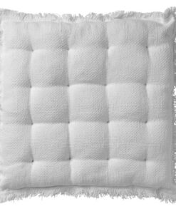 Dutch Decor Burto Stoelkussen 40x40 Cm Snow White