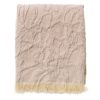 Dutch Decor Florine Plaid met Franjes 140x180 cm Beige