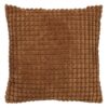 Dutch Decor Kussen Rome 45x45 Cm Tobacco Brown