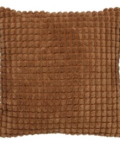 Dutch Decor Kussen Rome 45x45 Cm Tobacco Brown