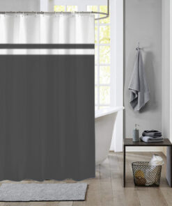 Dutch House Douchegordijn 180x200 cm Antraciet