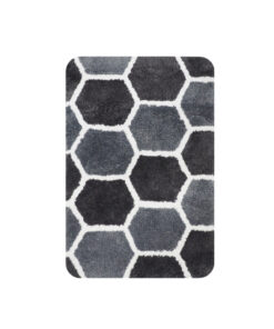 Dutch House Rennes Badmat 60x90 cm Grijs