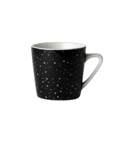 Dutch Rose Minimok Zwart Glitter