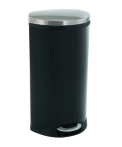 EKO Shell Bin Pedaalemmer 30L Zwart
