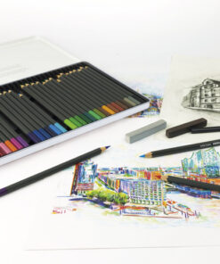 Alternative view of Eberhard Faber EF-516136 Kleurpotloden Metaaletui A 36 Stuks